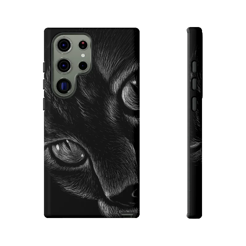 Pencil Drawing Cat Android Case - Protective Phone Case