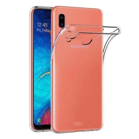 Samsung Galaxy A20 / A30 Silicone Gel Ultra Slim Case Clear