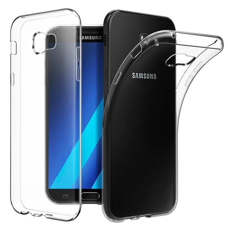 Samsung Galaxy A3 (2017) Silicone Gel Ultra Slim Case Clear