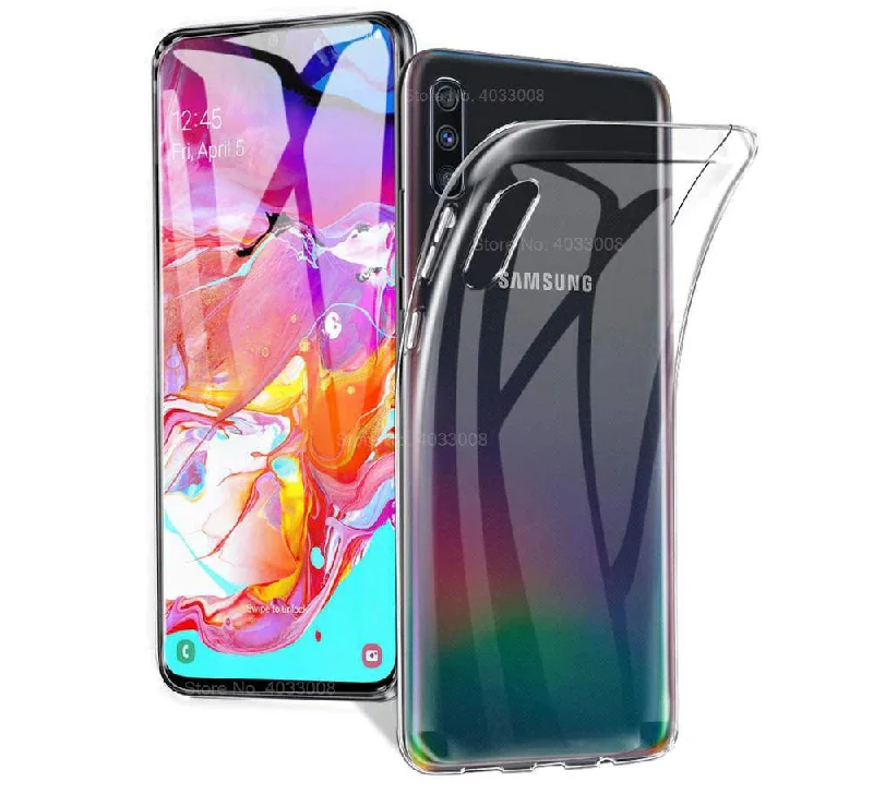 Samsung Galaxy A30s / A50 / A50s Silicone Gel Ultra Slim Case Clear