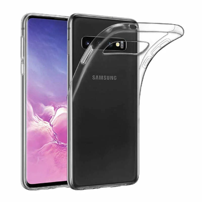 Samsung Galaxy S10 Silicone Gel Ultra Slim Case Clear