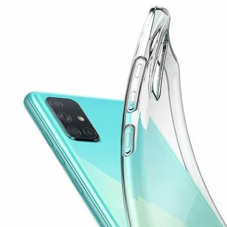 Sasmung Galaxy A71 Silicone Gel Ultra Slim Case Clear