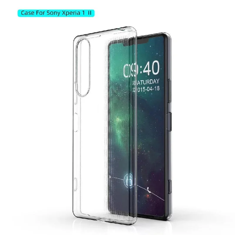 Sony Xperia 1 II Silicone Gel Ultra Slim Case Clear