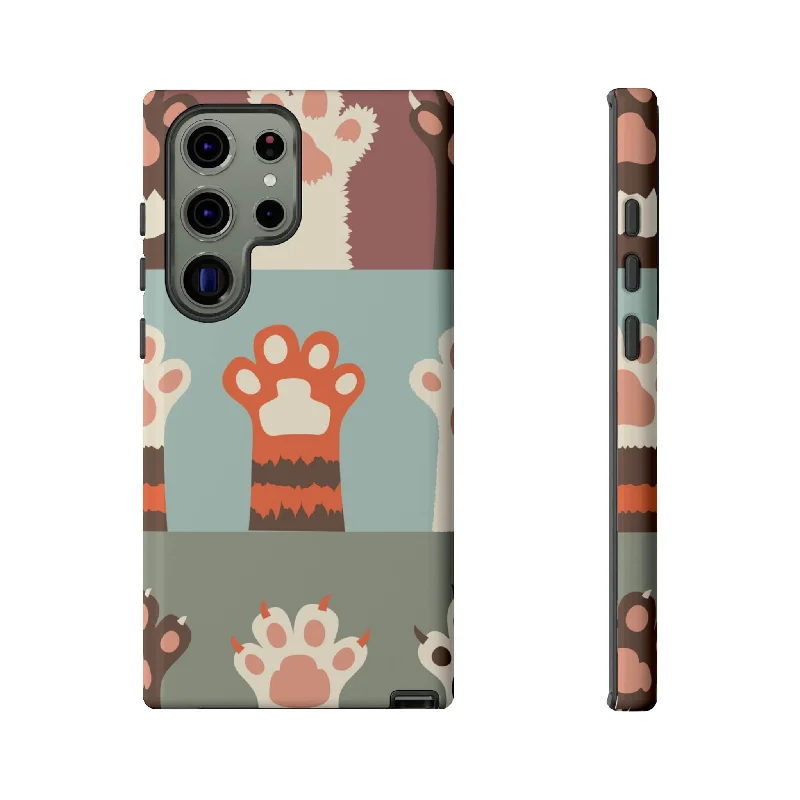 Vintage Cat Paw Android Case - Protective Phone Case