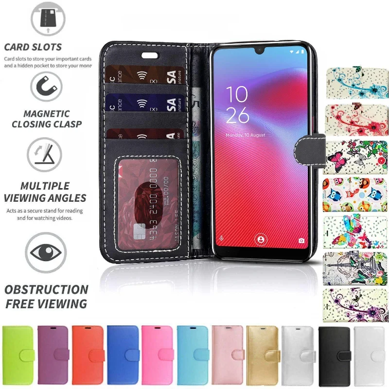 Vodafone Smart N9 Lite Flip Folio Book Wallet Case